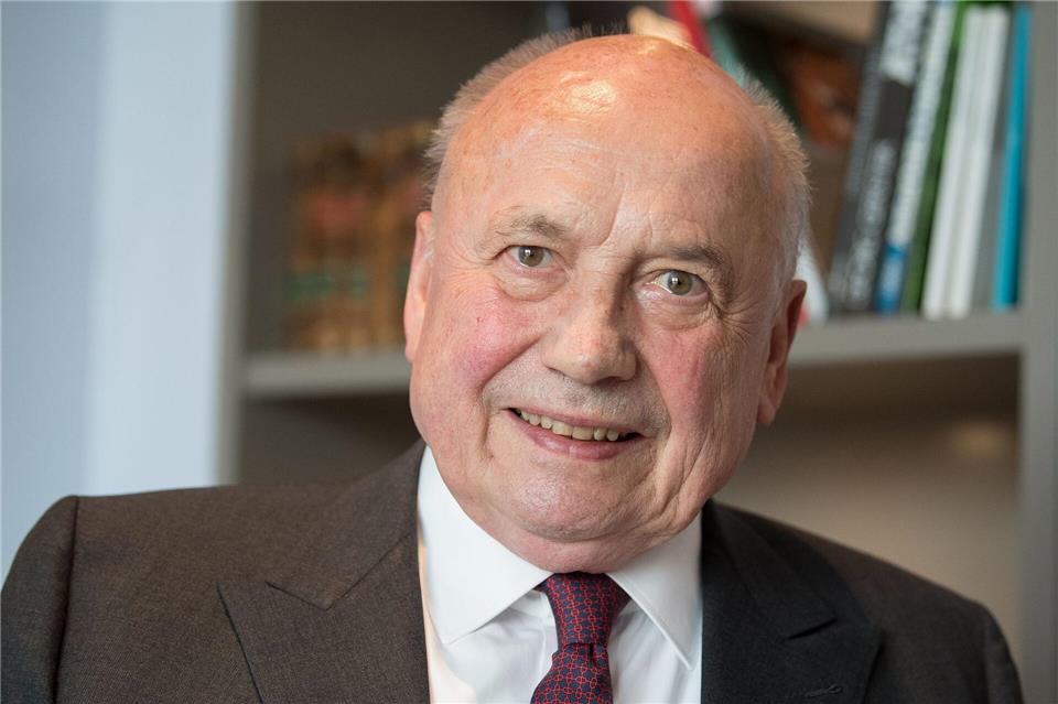 Privatbankier Friedrich von Metzler: Der Mäzen war im November 2024 mit 81 Jahren verstorben (Archivbild)Fabian Sommer/dpa