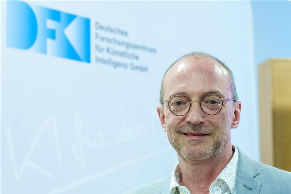 Prof. Andreas Dengel ist Direktor des Deutschen Forschungszentrums für Künstliche Intelligenz. (Archivbild)Andreas Arnold/dpa