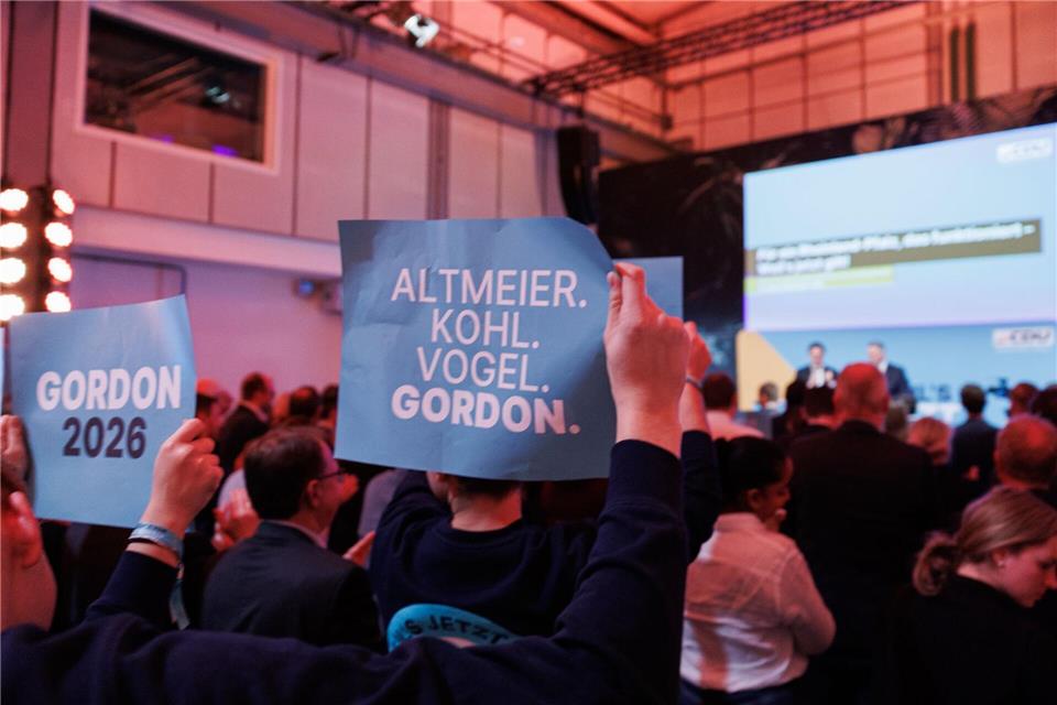 Programmausschuss der CDU verabschiedet Wahlprogramm.Hannes P. Albert/dpa