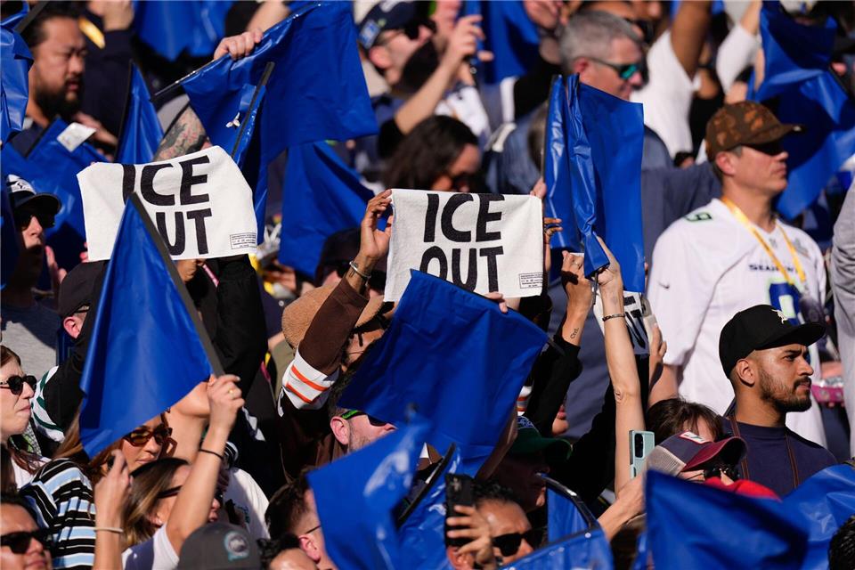 Proteste gegen ICE-Einsätze. (Archivbild)Mark J. Terrill/AP/dpa