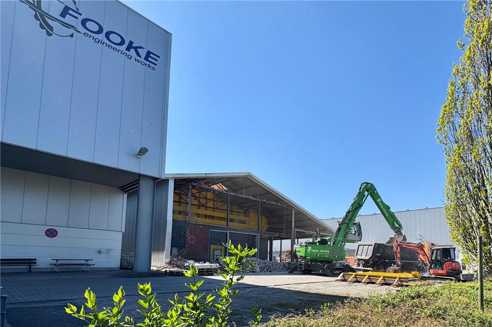 Proweco lässt Borkens wohl älteste Industriehalle umbauen.