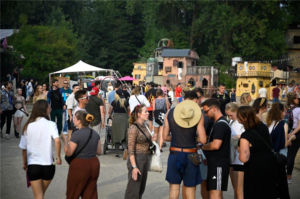 Pütnitz ist auch durch das jährliche Musikfestival Pangea bekannt. Philip Dulian/dpa