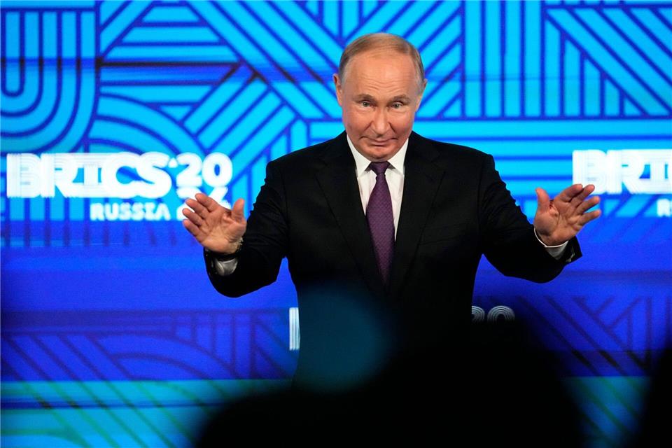 Putin wertet Gerede über Atomwaffen Kiews als Provokation. (Archivbild)Alexander Zemlianichenko/Pool AP/AP