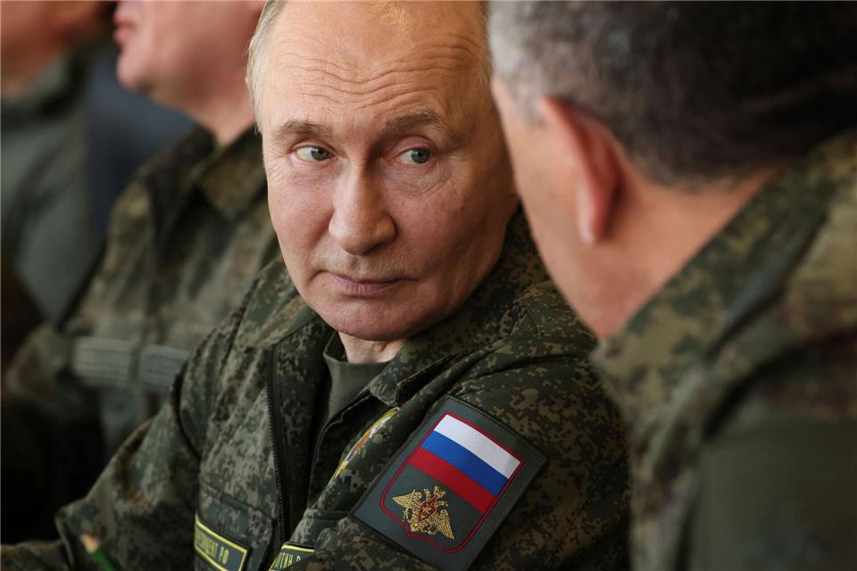 Putins Rüstungsausgaben bereiten der Nato Sorgen. (Archivbild)Mikhail Metzel/Pool Sputnik Kremlin/AP/dpa