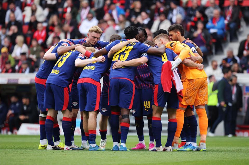 RB Leipzig beendete die Saison mit einer Niederlage.Philipp von Ditfurth/dpa