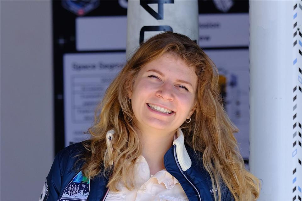 Rabea Rogge soll als erst deutsche Frau ins All fliegen. Peter Balicki/melter.ch /dpa