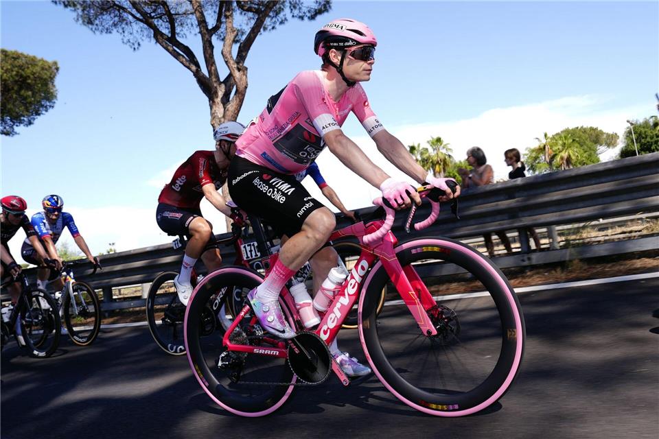 Rad-Star Jonas Vingegaard.Fabio Ferrari/LaPresse/AP/dpa