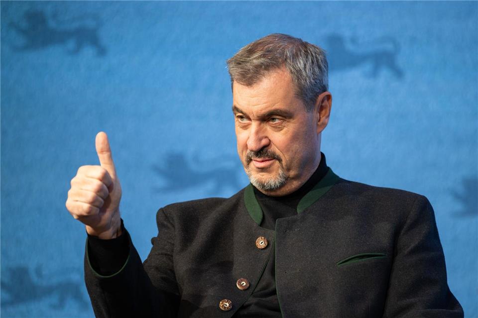 Radfahren und Schwimmen findet CSU-Chef Markus Söder heutzutage besser als Joggen. Silas Stein/dpa