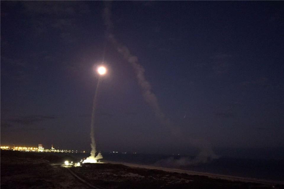 Raketenabwehrsystems Arrow 3-/israelisches Verteidigungsministerium/dpa