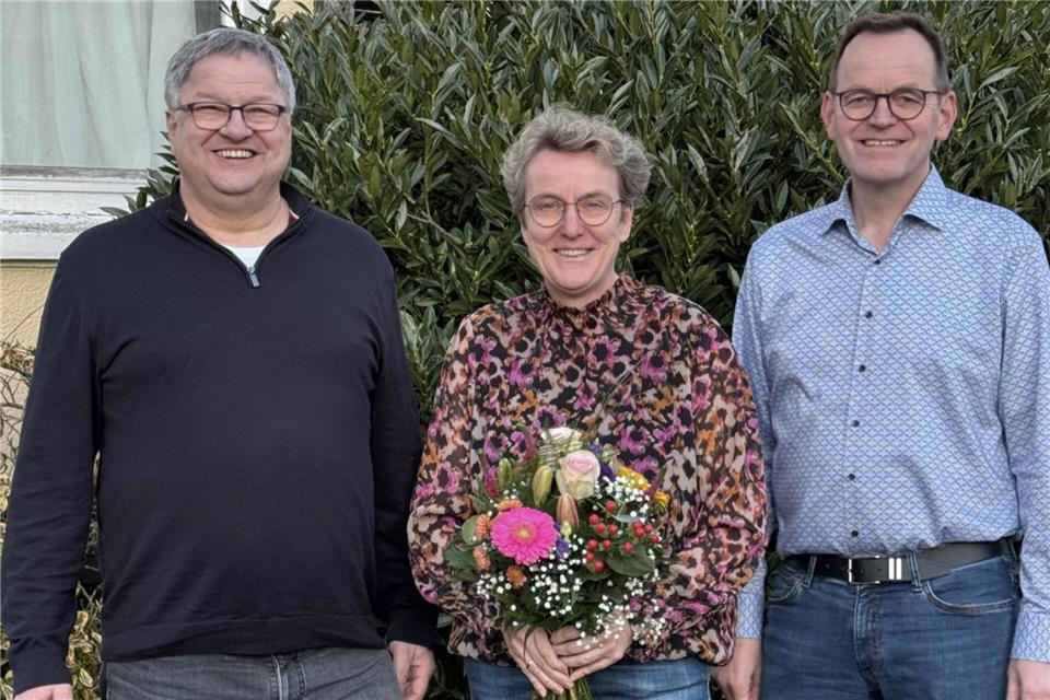 Ralf Haßing (links) hat den Fraktionsvorsitz von Brigitte Ebbing übernommen. Stellvertretender Vorsitzender ist Norbert Schulze Mengering.