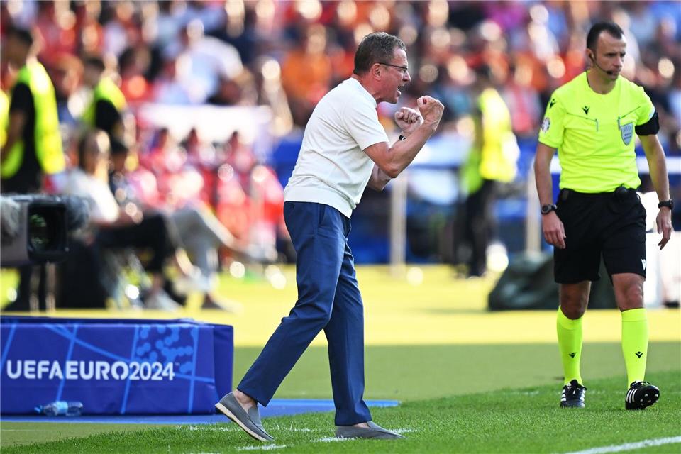 Ralf Rangnick hat das Interesse bei Hertha BSC geweckt. Sebastian Christoph Gollnow/dpa