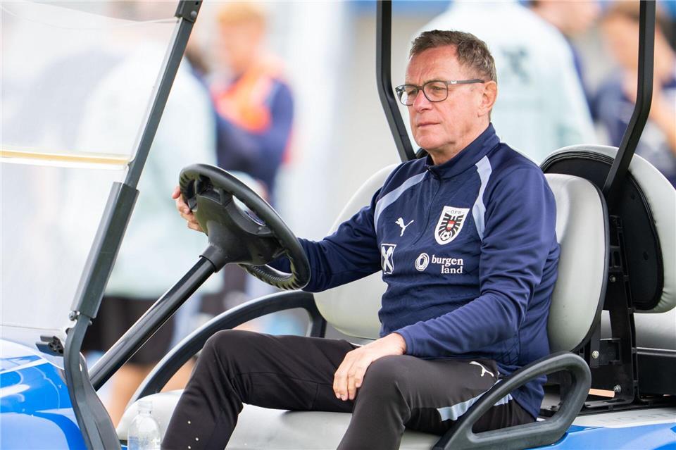 Ralf Rangnick zeigt sich in diesen Tagen sehr entspannt - auch noch nach dem Spiel gegen Argentinien?Georg Hochmuth/APA/dpa