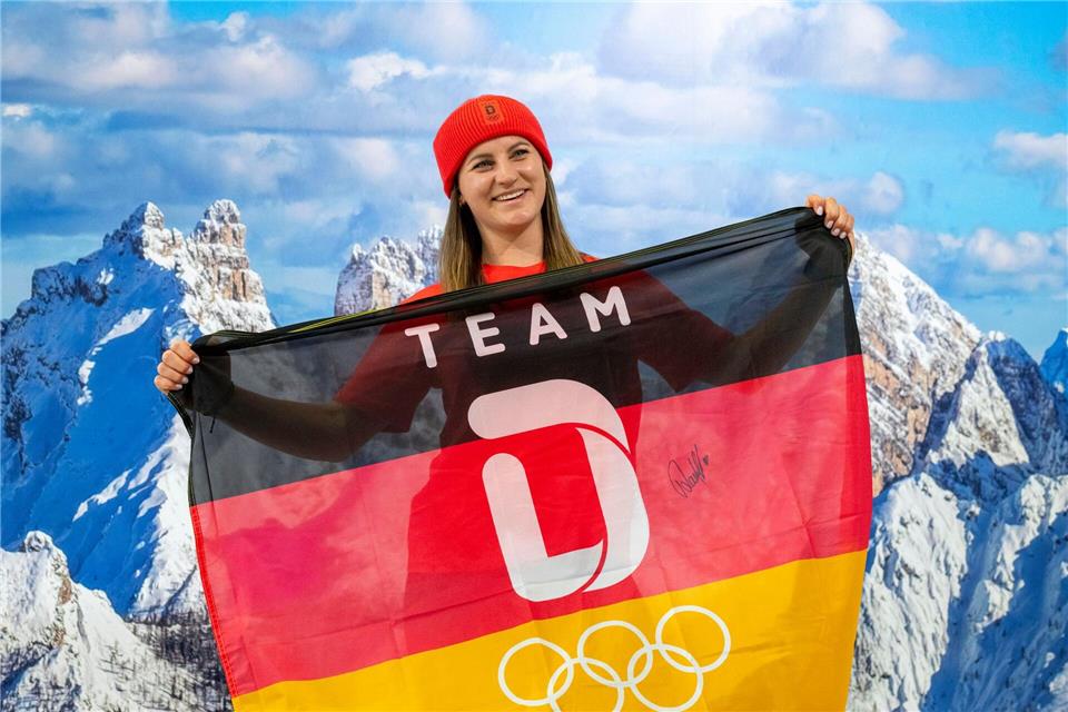 Ramona Hofmeister wurde für die Wahl der deutschen Fahnenträgerin nominiert. (Archivbild)Peter Kneffel/dpa