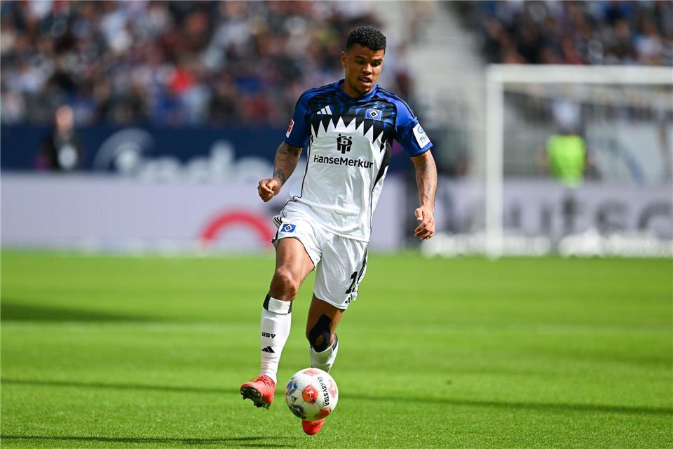 Ransford Königsdörffer kommt vom HSV und soll in Mainz für Tore sorgen (Archivbild).Florian Wiegand/dpa