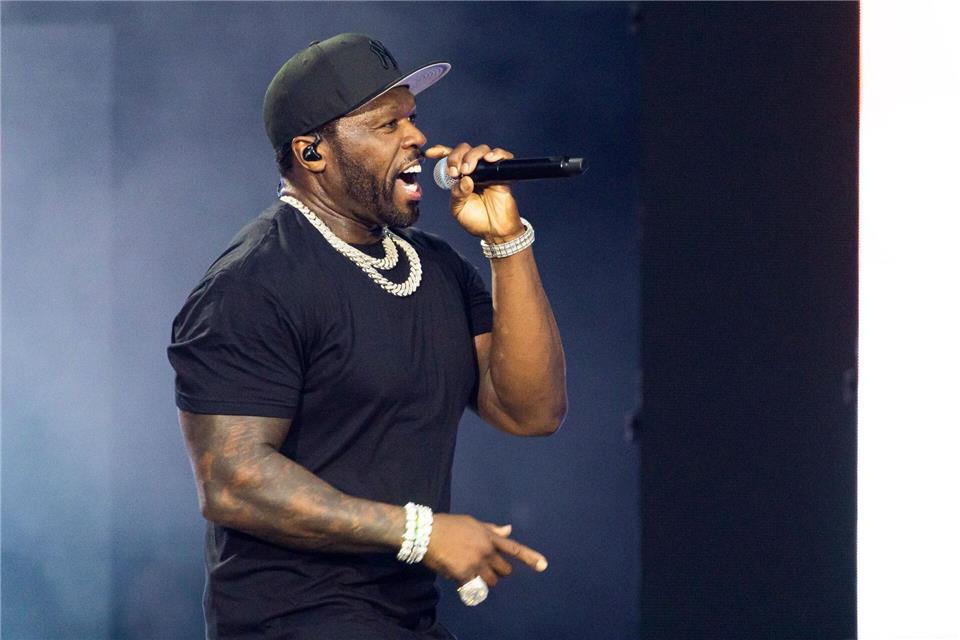 Rapper 50 Cent: „Ruhe in Frieden New York City.“Michael Matthey/dpa