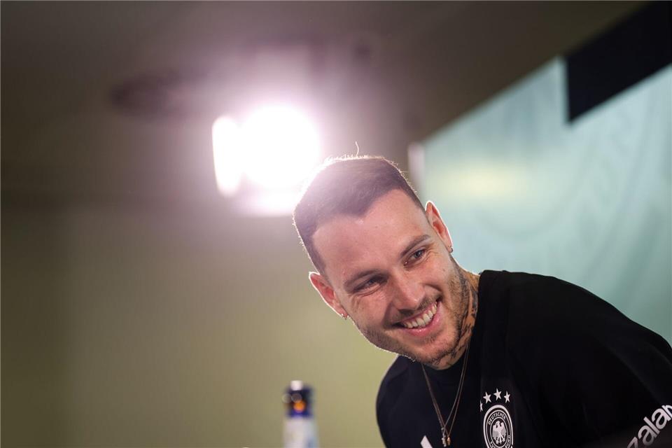 Raum hat sich zu einer Stammkraft in der DFB-Elf entwickelt. Christian Charisius/dpa