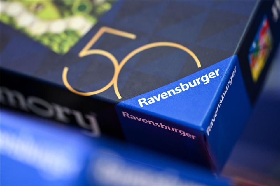 Ravensburger ist vor allem für Gesellschaftsspiele, Puzzles und Sammelkarten bekannt. (Archivbild)Felix Kästle/dpa