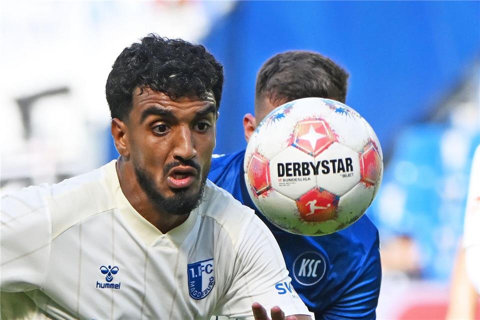 Rayan Ghrieb traf im Test gegen den FC Winterthur zur Führung für den FCMUli Deck/dpa