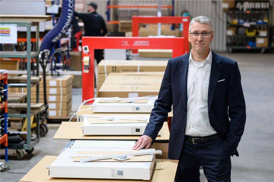 Reagiert auf wachsende Nachfrage: Der Elektroheizungshersteller Lucht erweitert seine Produktion in Burgstädt bei Chemnitz. (Archivbild)Hendrik Schmidt/dpa
