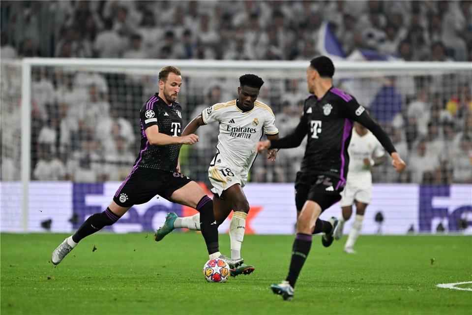 Real muss im Finale auf Aurélien Tchouaméni (M.) verzichten.