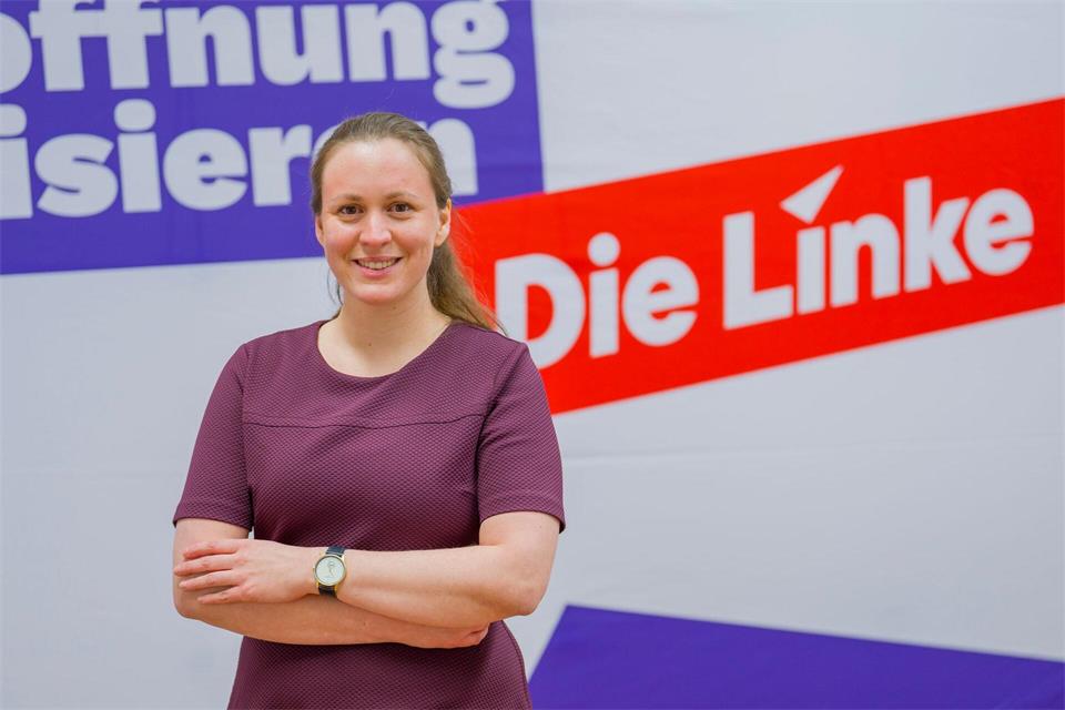 Rebecca Ruppert kandidiert wieder für den Landesvorsitz, der nun wieder doppelt besetzt werden wird. (Archivfoto)Andreas Arnold/dpa