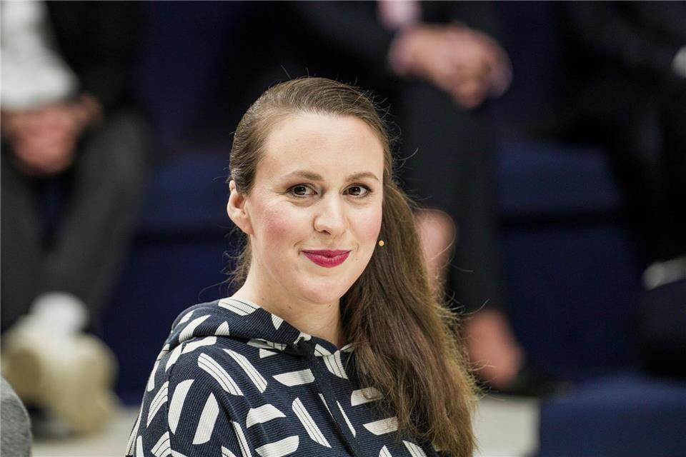 Rebecca Ruppert könnte die Linke erstmals in den Landtag führen. (Archivbild)Andreas Arnold/dpa