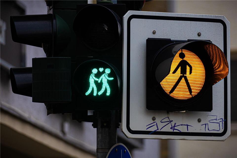 Rechtsstreit um gleichgeschlechtliche Ampelpärchen: Das Verwaltungsgericht Hannover weist die Klage ab.Moritz Frankenberg/dpa