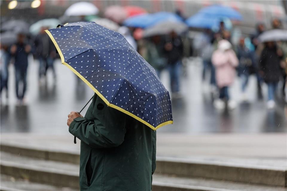 Regen und Sturmböen - der Herbst zeigt sich im Norden von seiner ungemütlichen Seite. (Symbolbild)Markus Scholz/dpa