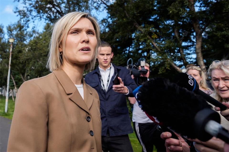 Regierungschefin Kristrún Frostadóttir warb erfolglos für das „Ja“. Marco Di Marco/AP/dpa