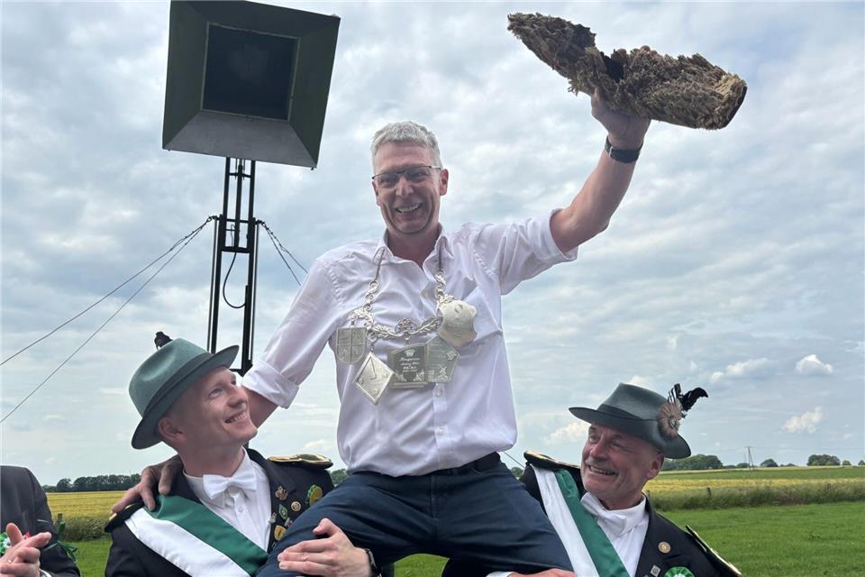 Reinhard Hörnemann ist der neue König.