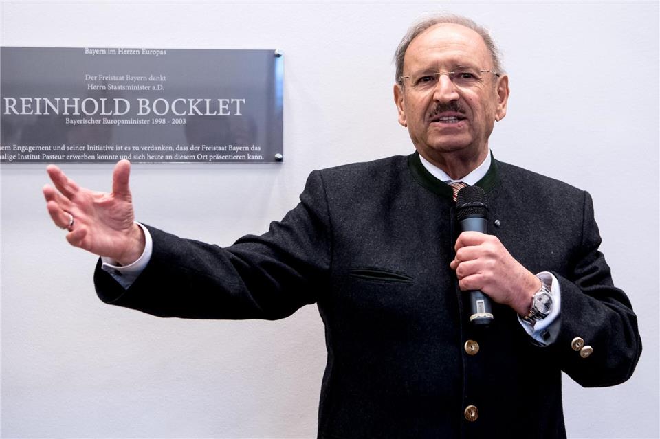 Reinhold Bocklet ist im Alter von 82 Jahren gestorben. (Archivbild)Sven Hoppe/dpa