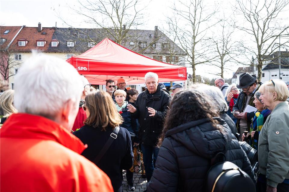 Reiter muss sich bei seinen Auftritten auch kritischen Fragen stellen.Lukas Barth-Tuttas/dpa