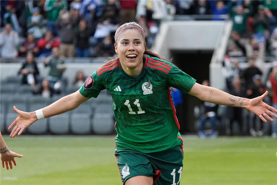 Rekordspielerin, was die Ablösesumme betrifft: Lizbeth Ovalle.Marcio Jose Sanchez/AP/dpa