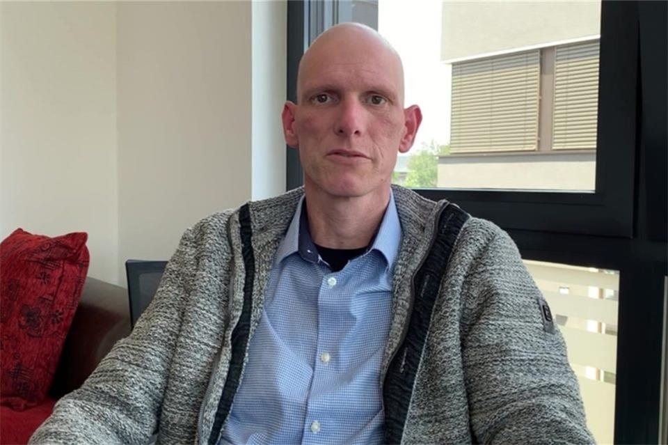 René Lutz zwei Wochen vor seinem Tod. Am 2. Juni hat der gebürtige Erler noch von seiner Hoffnung auf das lebensrettende Medikament erzählt.