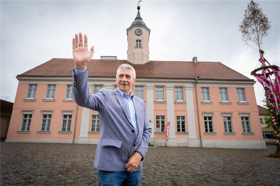 René Stadtkewitz arbeitet bald im Zehdenicker Rathaus.Soeren Stache/dpa