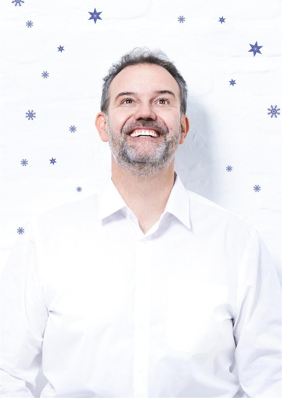 René Steinberg präsentiert im Vennehof seine neue Weihnachtshow.