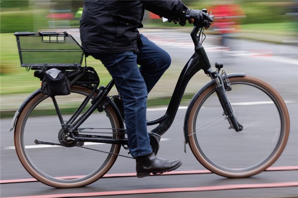 Rettungsdienstler fordern eine Helmpflicht für Pedelec-Fahrer. (Symbolbild)Friso Gentsch/dpa