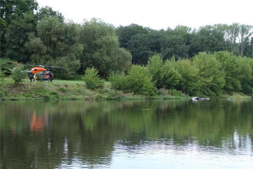 Rettungskräfte sind im Einsatz.S�ren M�ller/Medienportal-Grimma