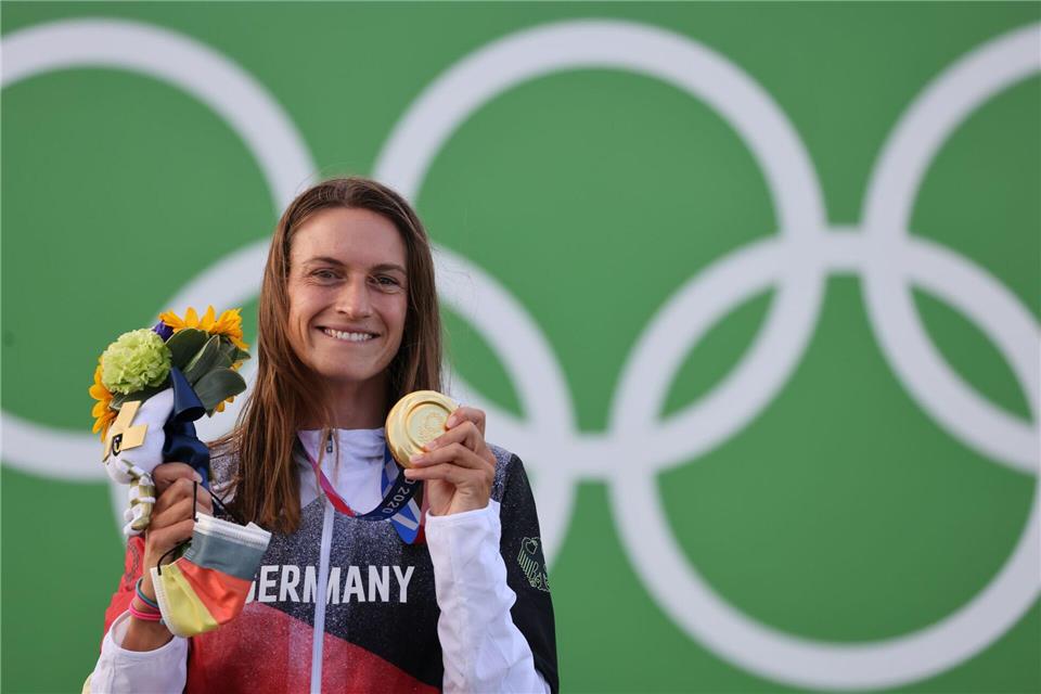 Neue Impulse: Kanutin Funk hofft auf Schub für WM Ricarda Funk aus Deutschland holte in Tokio Gold im Kajak. Nun peilt sie bei der WM in Sydney erneut einen Titel an.Jan Woitas/dpa