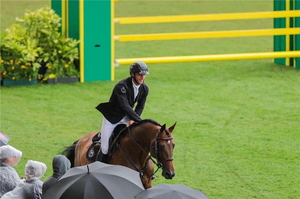 Richard Vogel konnte seinen Vorjahressieg in Stuttgart nicht wiederholen. (Archivfoto)Rolf Vennenbernd/dpa
