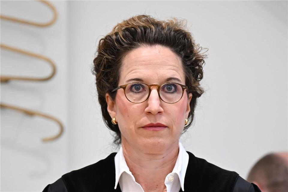 Richterin Eva-Marie Distler hat scharfe Kritik am DFB geübt.Arne Dedert/dpa POOL/dpa