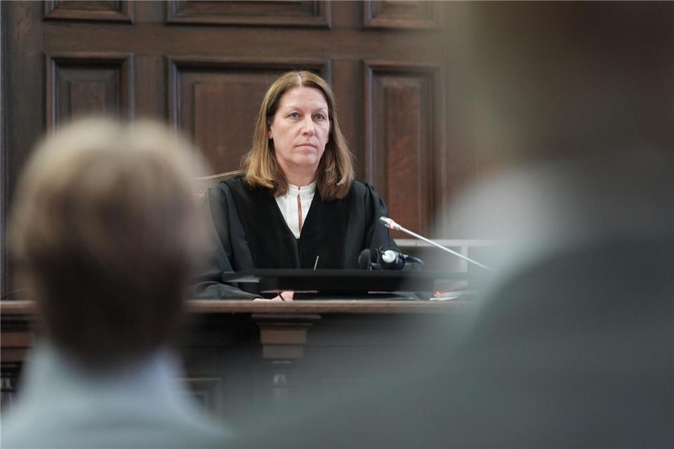 Richterin Isabel Hildebrandt ist Vorsitzende der Strafkammer.Marcus Brandt/Pool dpa/dpa