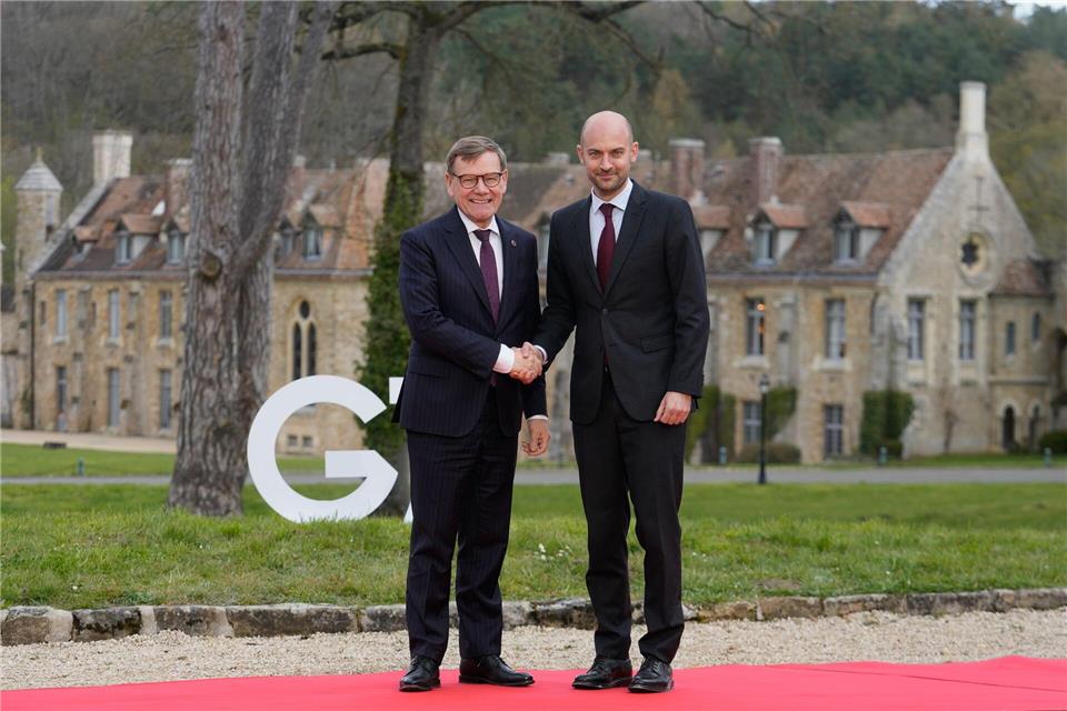 Ringen mit Rubio um gemeinsame Iran-Linie. Michel Euler/AP/dpa