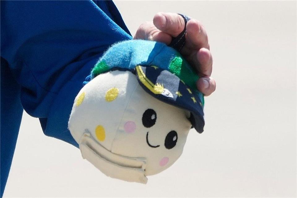 „Rise“ soll anzeigen, wenn die Schwerelosigkeit erreicht ist.Chris O’Meara/AP/dpa