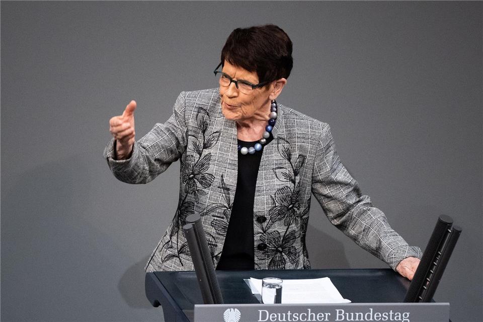 Rita Süssmuth brachte als Wissenschaftlerin neue Impulse in die Bundespolitik und wurde 1988 Bundestagspräsidentin. (Archivbild)Bernd von Jutrczenka/dpa
