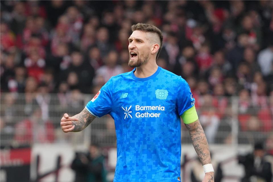 Robert Andrich machte gegen seinen Ex-Club Union Berlin einen spielentscheidenden Fehler. Soeren Stache/dpa