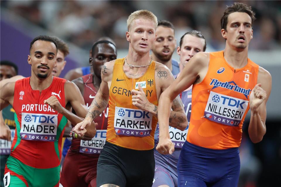 Robert Farken (M) rechnet sich über 1.500 Meter bei der EM etwas aus. (Archivbild)Oliver Weiken/dpa