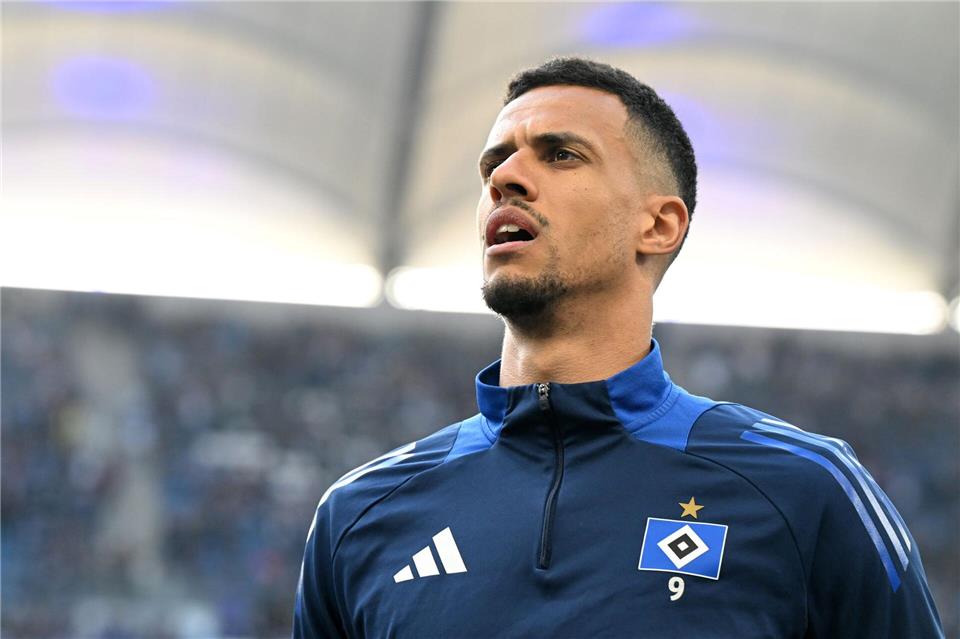Robert Glatzel traf per Elfmeter für den Hamburger SV.Carmen Jaspersen/dpa