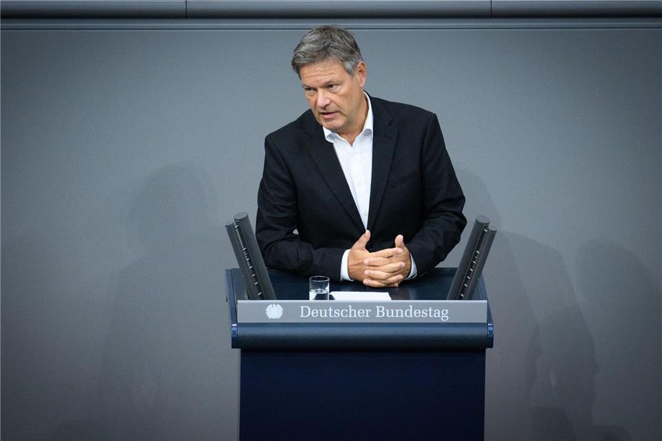 Robert Habeck plädierte als Bundesklimaminister für unterirdische Speicherung von Kohlendioxid. (Archivbild)Bernd von Jutrczenka/dpa