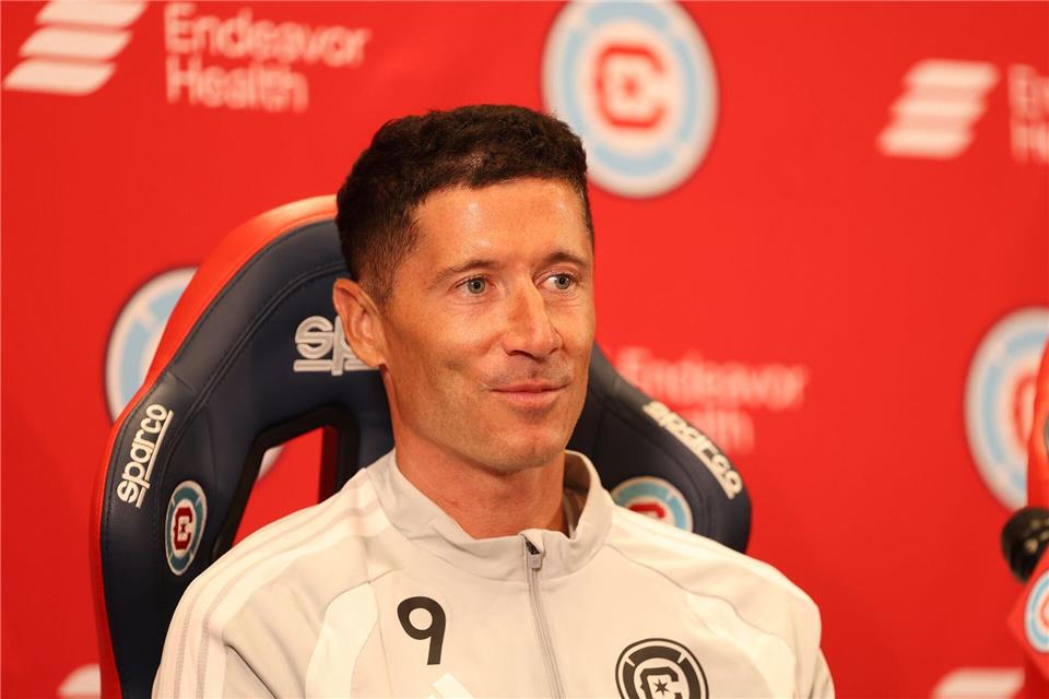 Robert Lewandowski muss auf sein Debüt für Chicago noch warten. (Archivbild)Marcin Cholewinski/ZUMA Press Wire/dpa